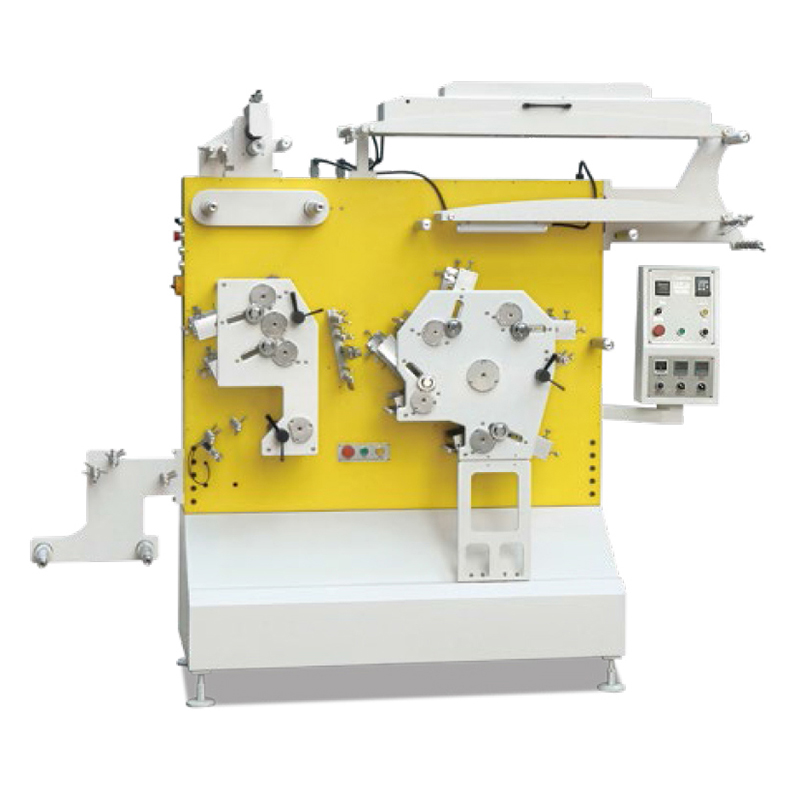 JR-1542 4C2C柔版商標印刷機