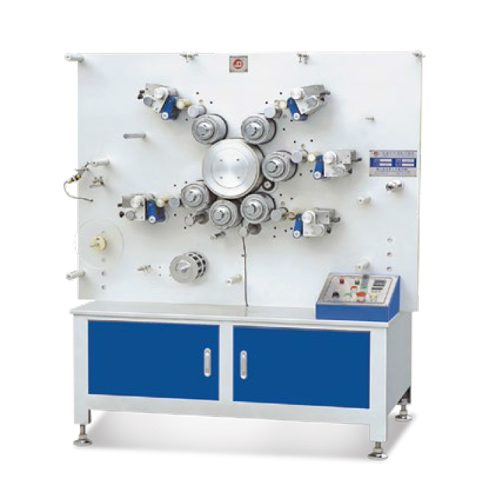 JS-1041B 五色雙面高速輪轉印帶機