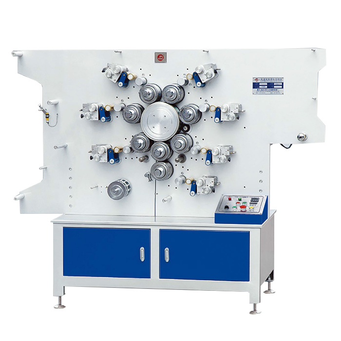 JS-1061B 七色雙面高速輪轉印帶機